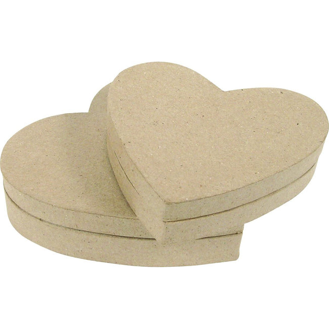 Décopatch - Box, Pappmaché, Größe XS, Herz