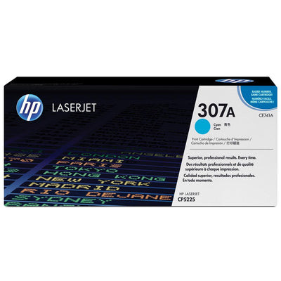 HP - Toner 307A, 7300 Seiten, OEM CE741A, Cyan