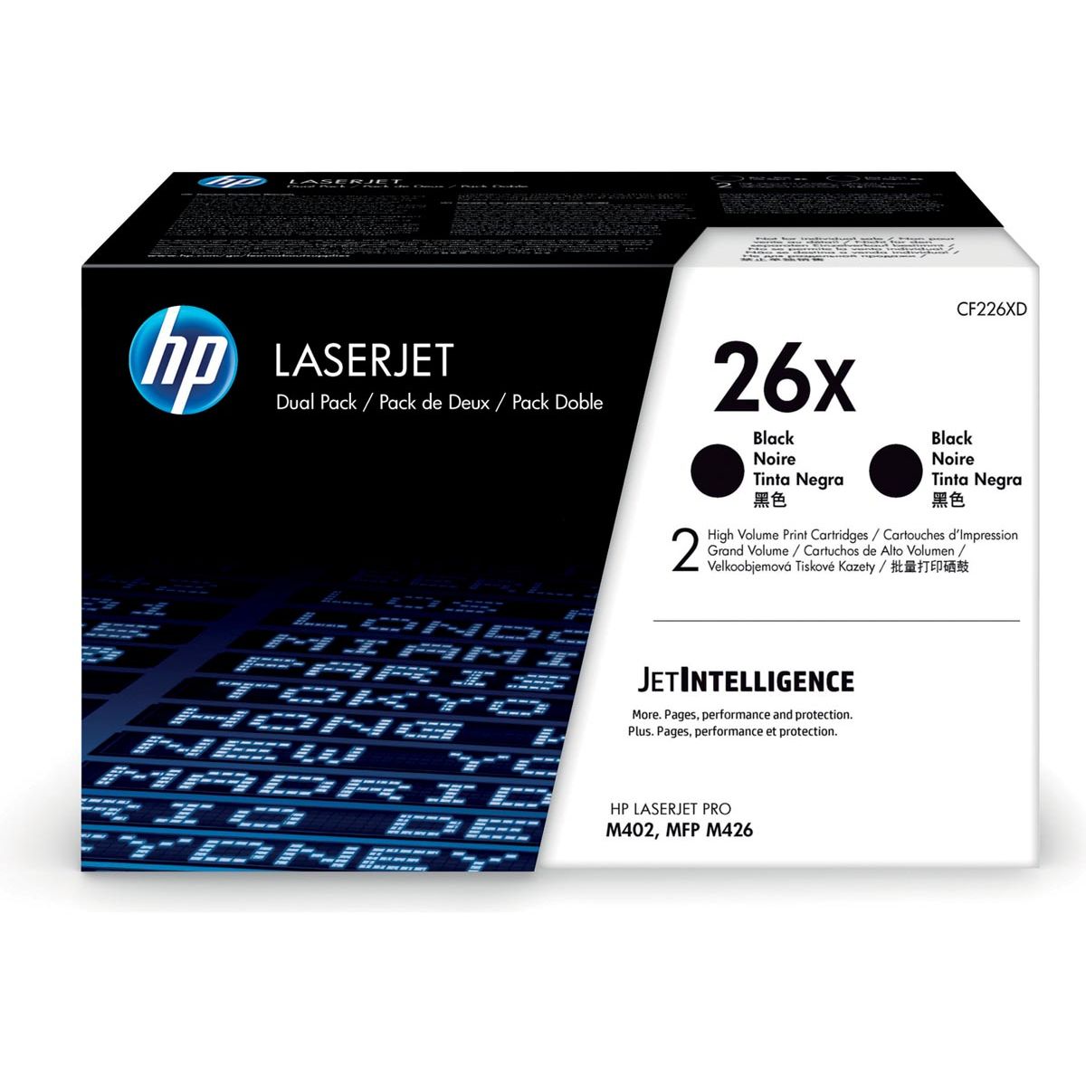 HP - Tonerkartusche CF226XD 26X schwarz 2x
