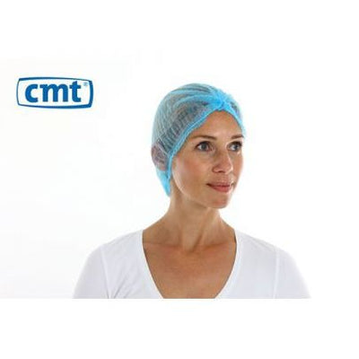 ComFort - Haarnetz | PP | Wokkel | Ø52cm | blau | 100 Stück