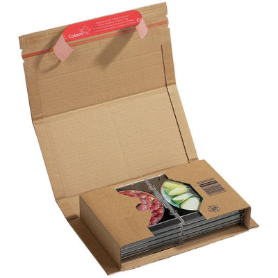 Colompac - Versandkarton CP020, ft 25,1 x 16,5 x 6 cm, braun
