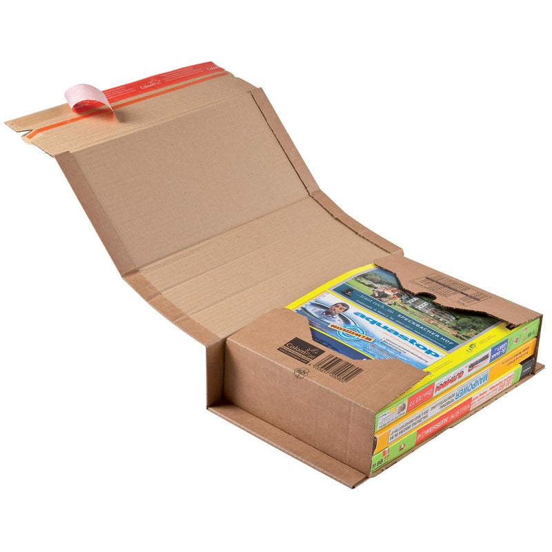 Colompac - Versandkarton CP020, ft 32,5 x 25 x 8 cm, braun