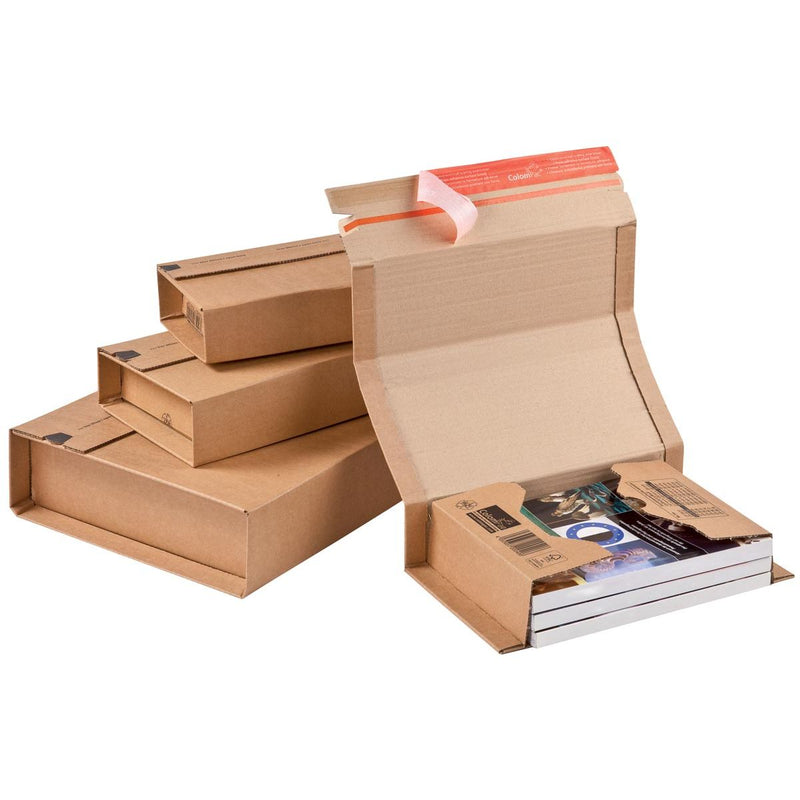 Colompac - Versandkarton CP020, ft 33 x 27 x 8 cm, braun