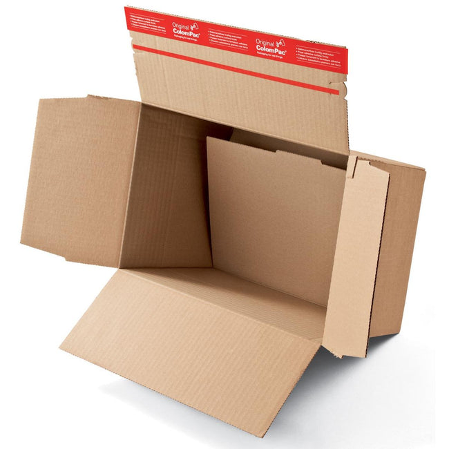 Colompac - Versandkarton CP141, ft 22,9 x 16,4 x 5 11,5 cm, braun