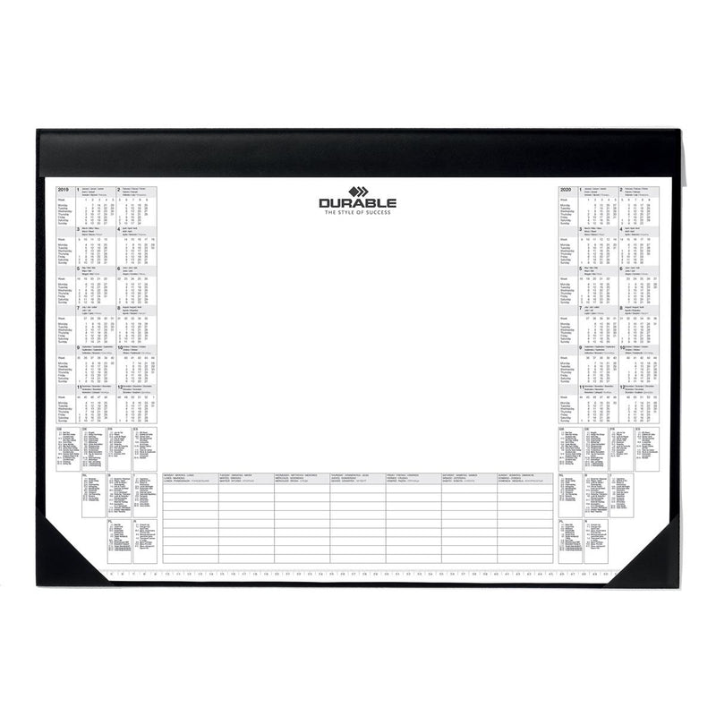 Langlebig – Schreibblock mit Kalender 2025–2026