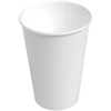 Kaffeebecher Pappe weiß 250cc weiß 50 Stück