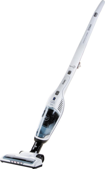 Domo - Stabstaubsauger 2 in 1 mit Akku, 14,4 V, weiß