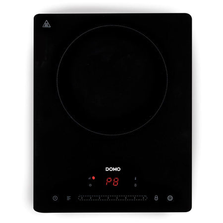 Domo - Induktionskochfeld, 1 Feuer, 2000 W, schwarz