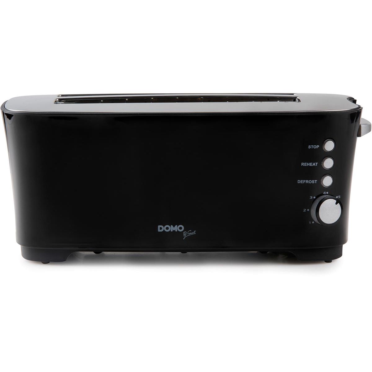 Domo - Toaster B-Smart, für 4 Scheiben Brot, schwarz