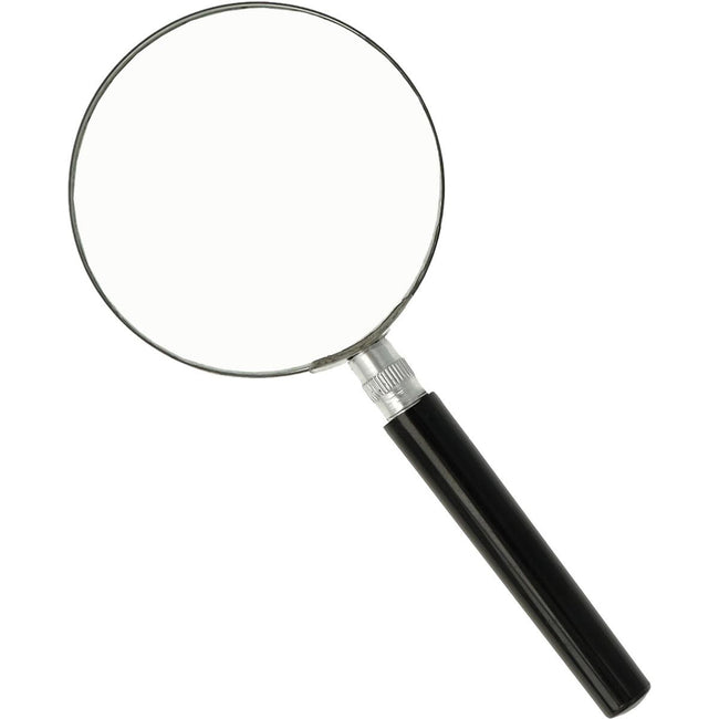 Westcott - Leselupe, Durchmesser: 75 mm, bis zu 3-fache Vergrößerung, schwarz
