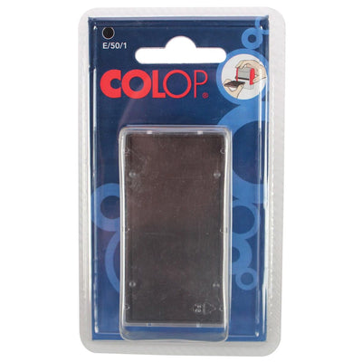Colop - Stempelkissen schwarz, für Stempel P50, Blister à 2 Stück