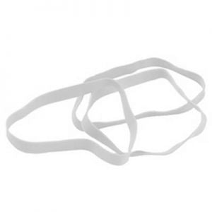 Bindung - Elastisch 50x3mm weiß 1 Kilo