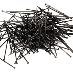 Etalage spelden 500gram 50mm 115/50 zwart