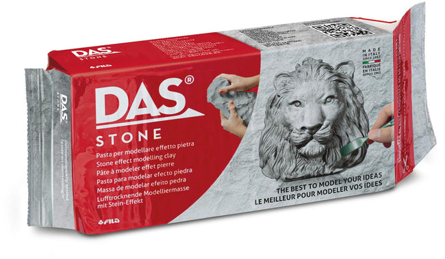 DAS - Boetseerpasta-Stein, Packung mit 1 kg