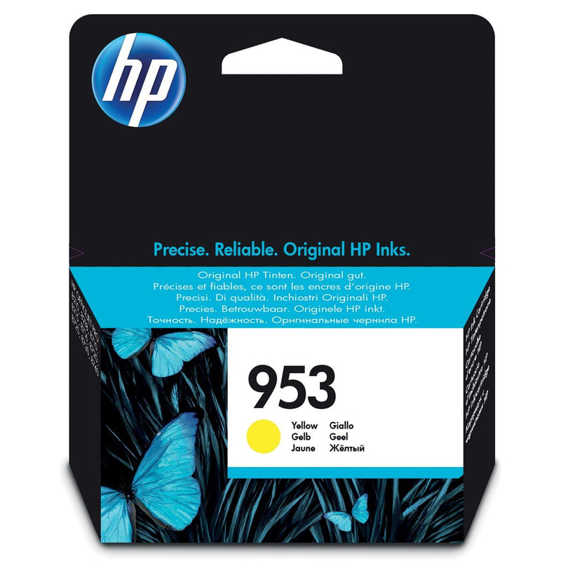 HP - Tintenpatrone 953, 630 Seiten, OEM F6U14AE, gelb