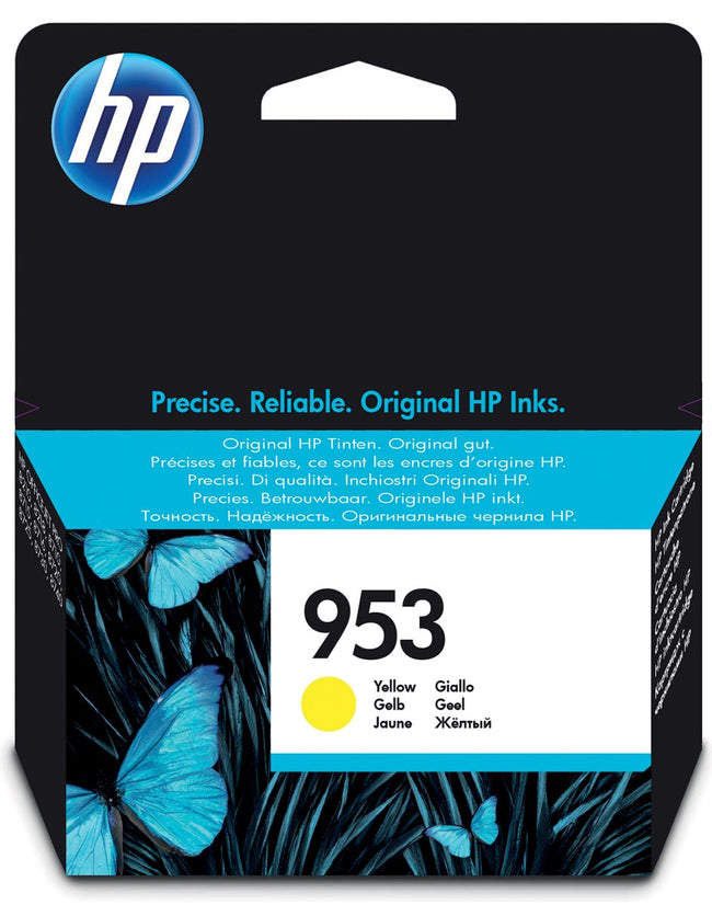 HP - Tintenpatrone 953, 630 Seiten, OEM F6U14AE, gelb