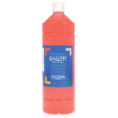 Galerie - Gouache, 1 l Flasche, hellrot