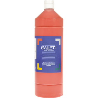 Galerie - Gouache, 1 l Flasche, dunkelrot