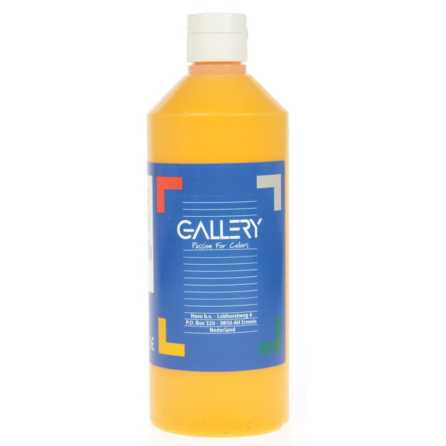 Galerie - Gouache, 500 ml Flasche, dunkelgelb