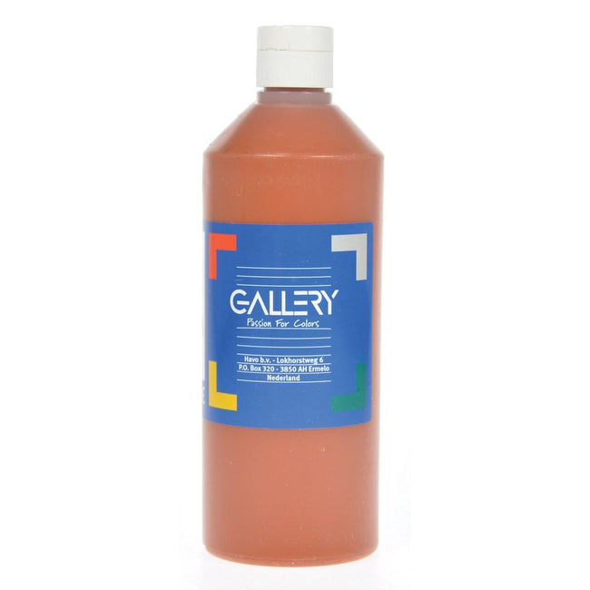 Galerie - Gouache, 500 ml Flasche, hellbraun