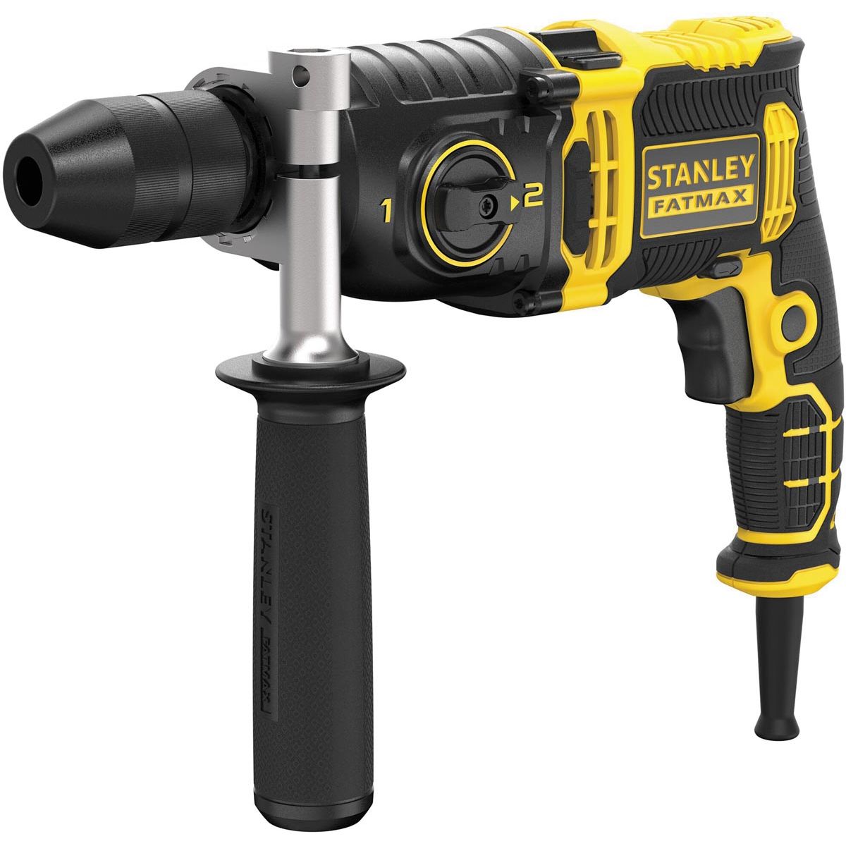 Stanley - FatMax Schlagbohrmaschine im Koffer, 2 Geschwindigkeiten, 850 W