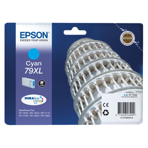 Epson - Tintenpatrone 79XL T7902 blau