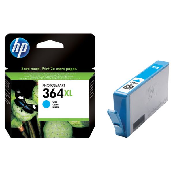HP - Tintenpatrone CB323EE 364XL blau HC