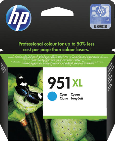 HP - Tintenpatrone cn046ae 951xl blau