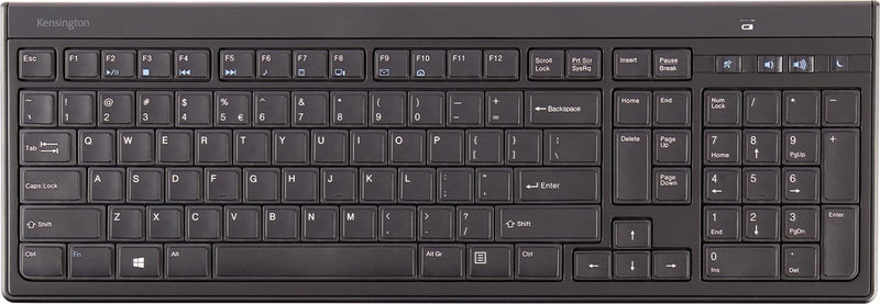 Kensington – Advance Fit ergonomische flache Tastatur, Azerty