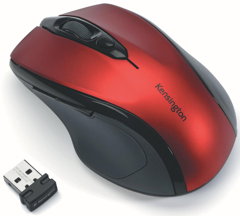 Kensington - ProFit Mid-Size-Maus kabellos, rot