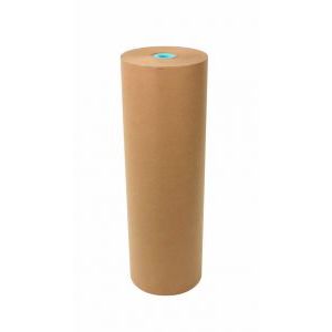 Timmers - Kraftpapier auf Rolle 50 cm 50 g gestreiftes braunes Kraftpapier, ca. 10 Kilo