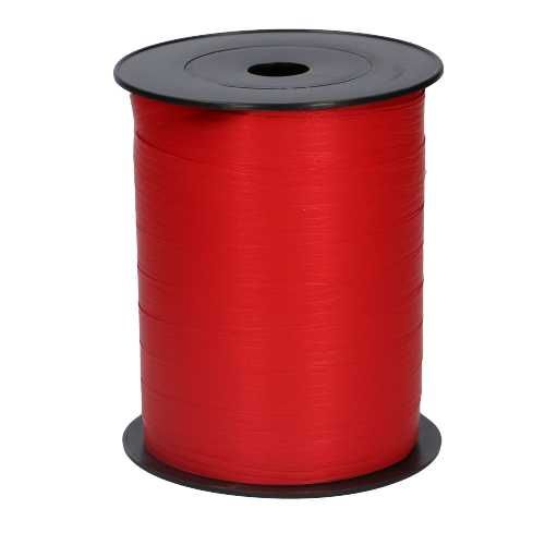 Kräuselband - Papieroptik 10 mm x 250 Meter Farbe 33 Rot