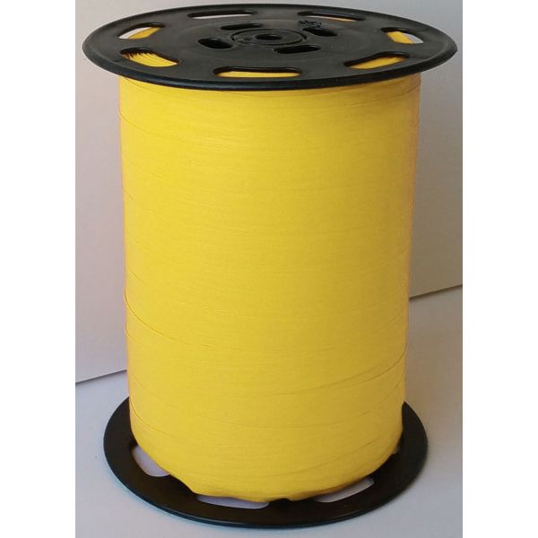 Kräuselband – Papieroptik, 10 mm x 250 m, Farbe 83 Citron