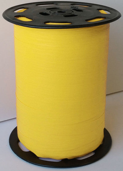 Kräuselband – Papieroptik, 10 mm x 250 m, Farbe 83 Citron
