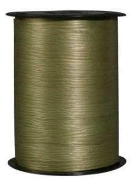 Kräuselband – Papieroptik, 10 mm x 250 m, Farbe 976 Khaki