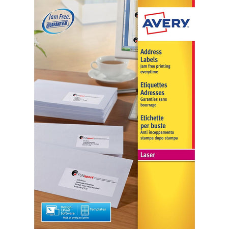 Avery - Etikett L7159-40 63,5x33,9mm weiß 960 Stück