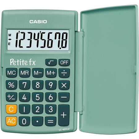 Casio - Petite FX Taschenrechner, grün