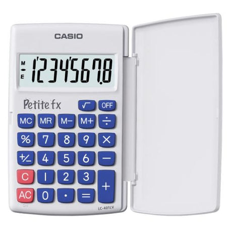 Casio - Petite FX Taschenrechner, weiß