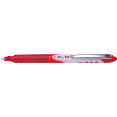 Pilot - Flüssigfarbroller V-Ball RT 05, feine Spitze, rot