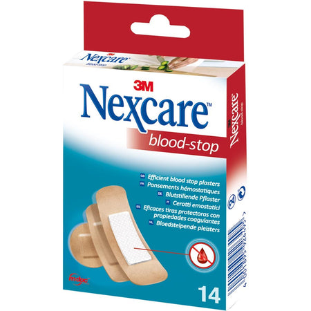 3M - Blutstillendes Pflaster Blood-Stop, Packung à 14 Stück