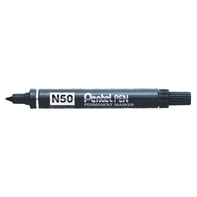 Pentel - Filzstift N50 rund 1,5-3 mm schwarz