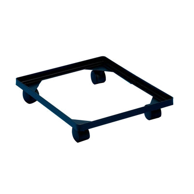 Really Useful Box – Box-Zubehörbasis mit Rädern (Durchmesser: 4,5 mm), aus schwarzem PVC