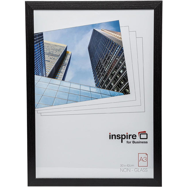 The Photo Album Company – Hampton-Fotorahmen, aus 2 cm MDF, schwarz, A3