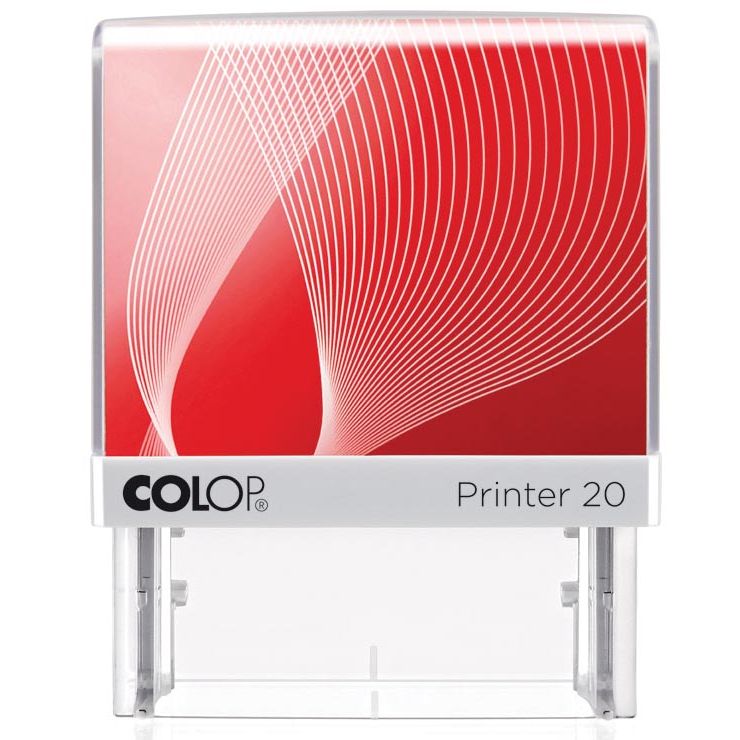 Colop - Stempel mit Gutscheinsystem Drucker Printer 20, max. 4 Zeilen, ft 38 x 14 mm