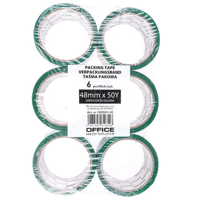 OFFICE products -   verpakkingse, 48 mm x 46 m, groen