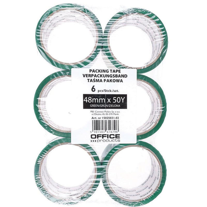 OFFICE products -   verpakkingse, 48 mm x 46 m, groen