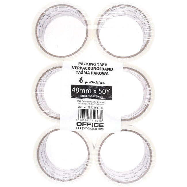 OFFICE products -   verpakkingse, 48 mm x 46 m, wit