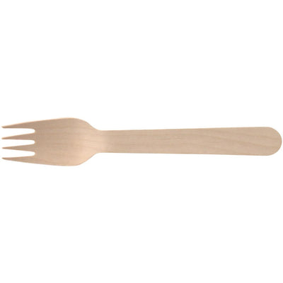 Conpax - Holzgabel, 16,5 cm, Packung à 250 Stück
