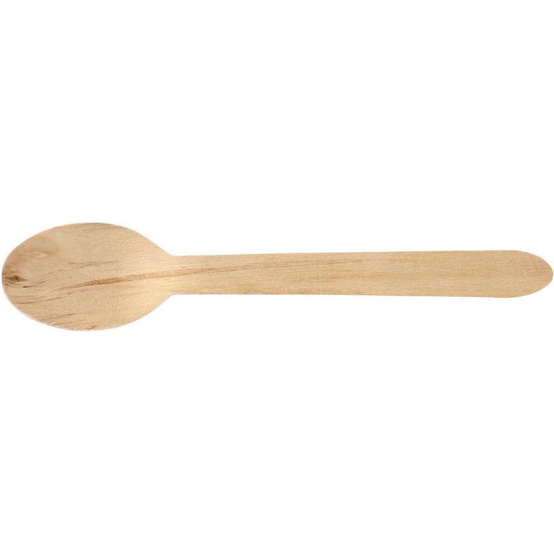 Conpax - Holzlöffel, 16,5 cm, Packung à 250 Stück