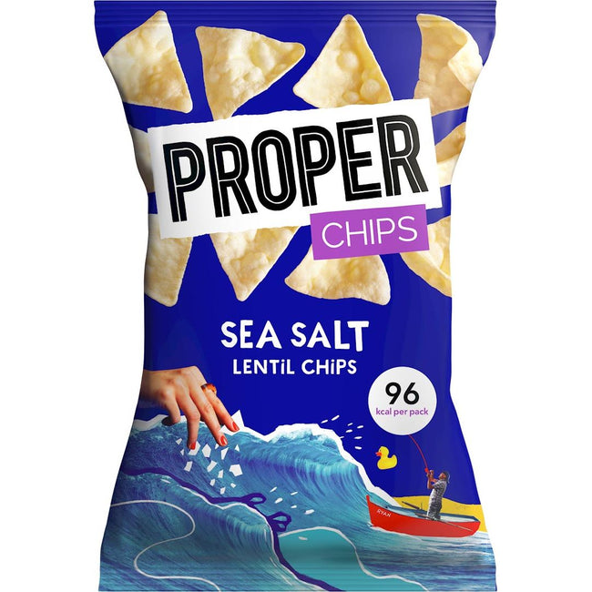 Proper – Proper Linsenchips Meersalz, Beutel mit 20 g